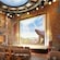 An entertainment venue outfitted with Lion King decor